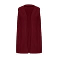 thumbnail image 4 of IUYRTFE Women's Lightweight Knit Open Front Vest Sleeveless Summer Casual Cardigan with Pockets, 4 of 8