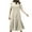 Khaki, variant on Meichang Summer Dresses for Women 2024 Short Sleeve Crew Neck Cotton Linen Dresses Solid Loose Fit Ruffle Hem Dresses Casual Midi Dresses Coffee S