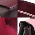 thumbnail image 3 of Pre-Owned Valentino Garavani handbag shoulder bag leather burgundy pink grey gold women's..., 3 of 5