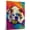 American Bulldog, variant on German Shorthaired Pointer Dog Stretched Canvas Size 8x12 – Cute German Shorthaired Pointer Canvas Wall Art of Puppy Playing American Football, Perfect for Dog and Sports Fans
