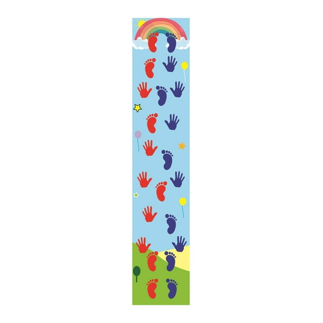 Recortes de manos y pies Recortes de huellas de manos coloridas Huella para de juegos de la Bebé Guardería Dormitorio o B Macarena Alfombra de salto para niños