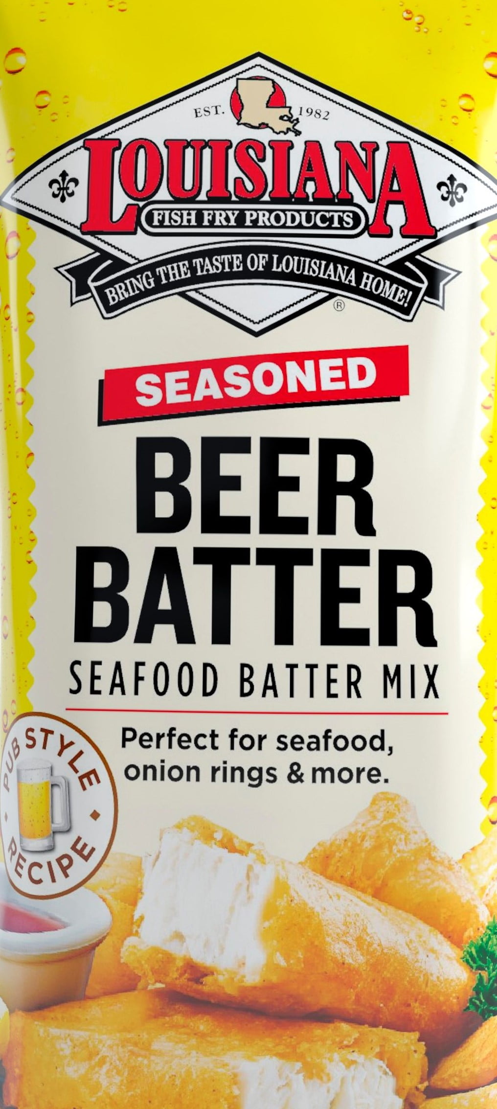 Louisiana Fish Fry Beer Batter Mix 50 lb