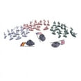 thumbnail image 3 of 100 Pcs Figurines de Soldats d'Action Militaire Jouets Collection Jouets Éducatifs Intelligence Cadeau, 3 of 6