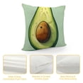 thumbnail image 4 of Avocado Butt Print Decorative Throw Pillow Covers Corduroy Cushion Covers Soft Throw Pillow Case Sofa Pillow Case Square Cushion Case for Living Room Bed Couch Car Home Decor, 4 of 5