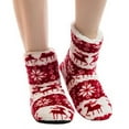 thumbnail image 7 of Christmas Slippers House Shoes for Women Fluffy Soft Cozy Bedroom Cartoon Plush Cute Slippers for Indoor Outdoor Use, 7 of 7