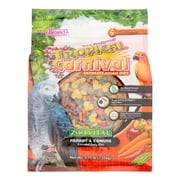 Brown's Tropical Carnival ZOO-Vital Parrot & Conure Bird Food, 2.75 Lb