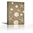 thumbnail image 1 of Starfish and Sand Dollars II - Contemporary Fine Art Giclee on Canvas Gallery Wrap - wall d?cor - Art painting - 18 x 27 Inch - Ready to Hang, 1 of 2