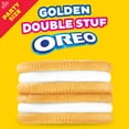 thumbnail image 4 of OREO Double Stuf Golden Sandwich Cookies, Party Size, 24.95 oz, 4 of 20
