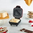 thumbnail image 5 of Dash 640 Watts Express Pocket Sandwich Maker, Red, DPM100, 5 of 6