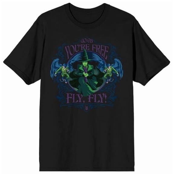 Wicked You're Free Fly Fly Men's Crew Neck Short Sleeve T-shirt