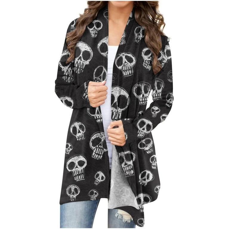 Walmart skull best sale cardigan