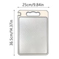 thumbnail image 2 of BotaniNest Cutting Board With Built In Sharpener Double Pure & PP Kitchen Board Non Easy To Clean Durable Food Prep Board, 2 of 6