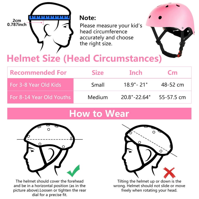 Protective Gear Set, Adjustable Kids Helmet Set, Helmet Elbow and