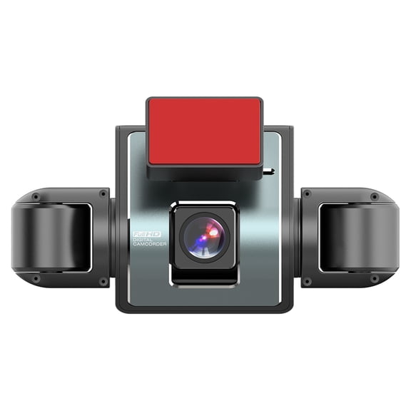 JINZJ Car Accessories, 4 Channel Dash Cam with Night Vision G-sensor 1080P Car Dash Camera Car Camera