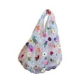 thumbnail image 2 of Bordado de almacenamiento de bolsos de bolsas reutilizables para la bolsa de comestibles para de mujeres uso diario, 2 of 8
