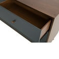thumbnail image 3 of Benjara Wooden Dresser with 6 Drawers and Angled Tapered Legs, Gray and Brown, 3 of 3