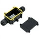 thumbnail image 1 of Caja de conexiones para exterior IP68 Caja de conexiones para conectores de cables eléctricos a prueba de agua Caja de conectores de 2 vías para cable Ø 5 a 9 mm, negro, una pieza, 1 of 5