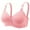 Pink, variant on Honeeladyy Womens Plus Size Bra Comfortable Hollow Out Perspective Bra Underwear No Rims Birthday Gifts for Girlfriend #Ie-XXL