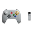 thumbnail image 1 of Controlador inalámbrico 8BitDo 64 para consola N64, gris, 1 of 9