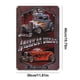 thumbnail image 5 of Letrero Hojalata Metal Vintage Pintura Hierro Rectangular Sueño Americano 30x40cm, 5 of 8