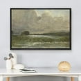thumbnail image 2 of wall26 Framed Canvas Print Wall Art Storm Cloud Green Field Valley Landscape Nature Wilderness Illustrations Fine Art Decorative Rustic Multicolor for Living Room, Bedroom, Office - 24"x36", 2 of 5