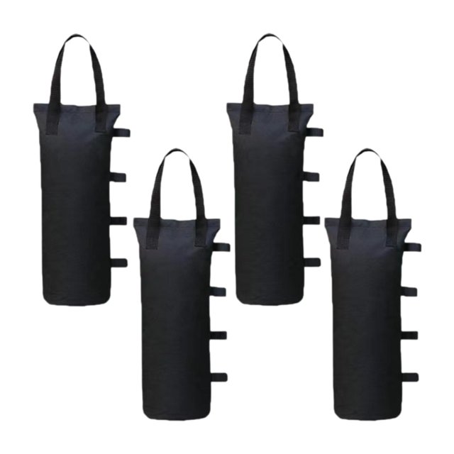 Almencla 4 Pcs Poids pour Auvent Sacs de Sable Robustes pour Parasol de Plein Air Trampoline Poignée Simple
