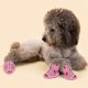 thumbnail image 5 of pares de botas para perros, calcetines para perros, calcetines antideslizantes para perros, zapatos para perros, botas grandes para perros, patas lesionadas, impermeables, color rosa, talla 1, 5 of 5