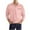 Pink, variant on Mens Polo Shirts With Pockets Long Sleeve Button Down Shirt Business Chic Fashionable Comfort Fit Tops