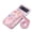 Pink, variant on For Samsung Galaxy Z Flip 4 5G Shockproof Rose PU Leather Wallet With Crossbody Strap Case Cover