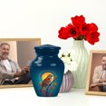 thumbnail image 6 of JAGASY Sparrow Adult Human Urn for Ashes, Little Memorial Moon Urns for Wife, Keepsake Blue Urn for Husband, Little Funeral Urns for Adult Man and Women, 3 Inch, 6 of 7