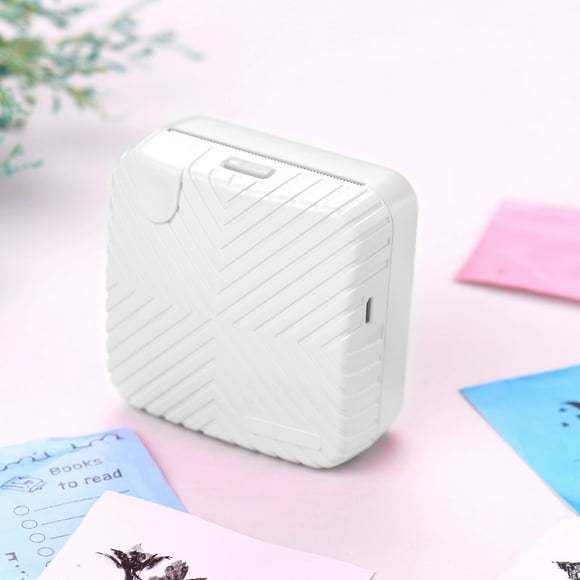 Printer,Bt Thermal Receipt Portable Bt Thermal Pocket Printer Portable Ar Picture Mobile Label Maker P6 Receipt Label Sticker Thermal Receipt Label Resolution Compatible With Windows Ios