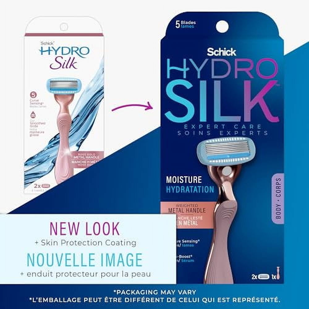 Schick Hydro Silk Rose Gold Razor Kit 2
