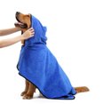thumbnail image 4 of Dog Robe Super Absorbent Quick Drying Pet Towel Pet Bath Towel for Dog Cat, 4 of 10