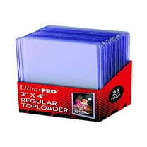 Ultra PRO: Toploader - 3" x 4" (25ct - Regular with Card Sleeves)
