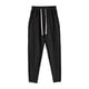 thumbnail image 2 of Pantalones largos para hombre, pantalones casuales de moda con cordones, pantalones elásticos con cierre de cremallera en el pie, pantalones deportivos para hombre., 2 of 5