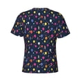 thumbnail image 6 of Vsdgher Colored Balloons Print Men's Dry Fit Mesh Athletic Shirts Moisture Wicking Tennis T-Shirt Tops, 6 of 9