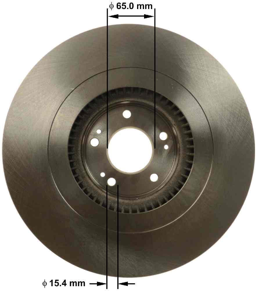 Bendix PRT6154 Premium Brake Rotor