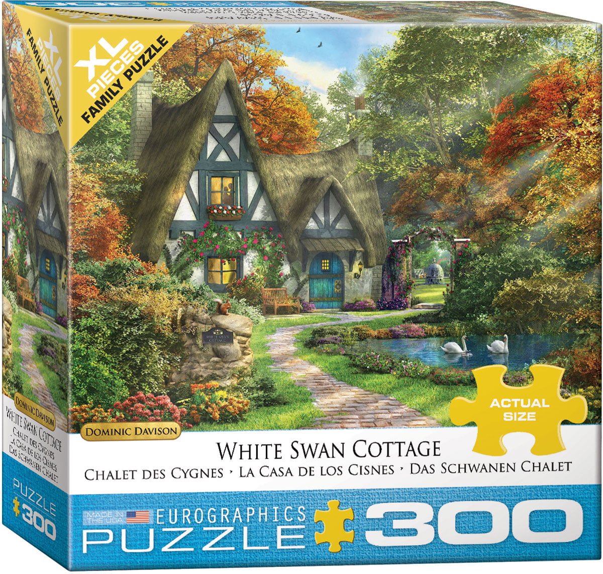 Sure-Lox 1000 PC Jigsaw Puzzle by Dominic Davison Country Manors 2011 for sale online 