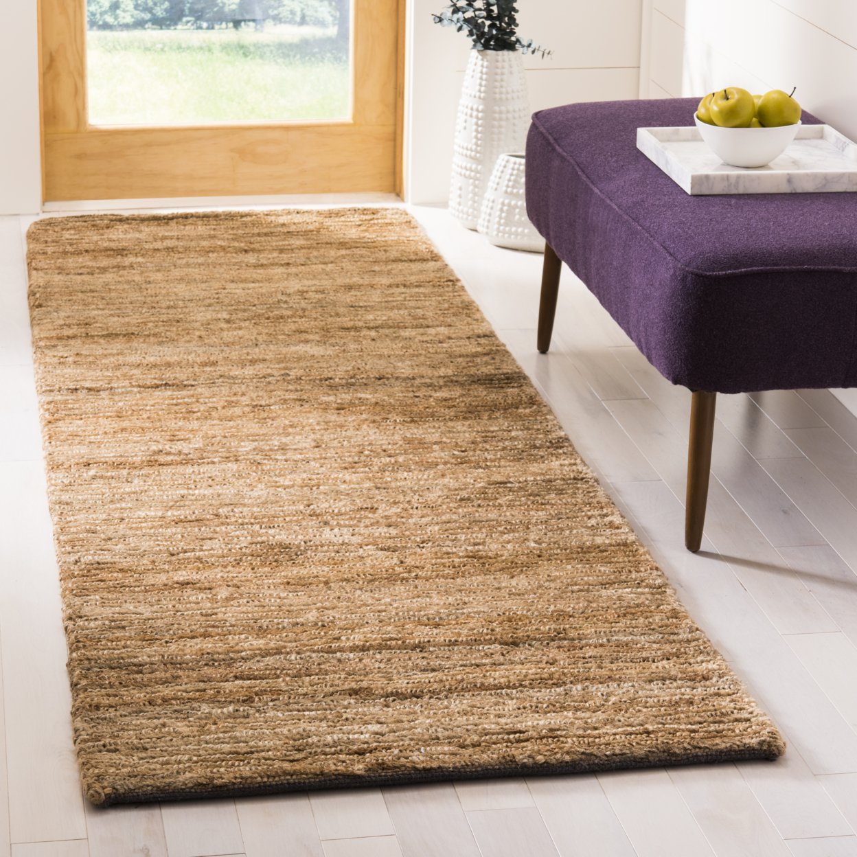 SAFAVIEH Organic ORG214A Hand-knotted Natural Rug