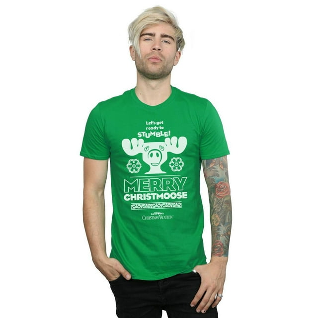 National Lampoon's Christmas Vacation Mens Merry Christmoose T-Shirt