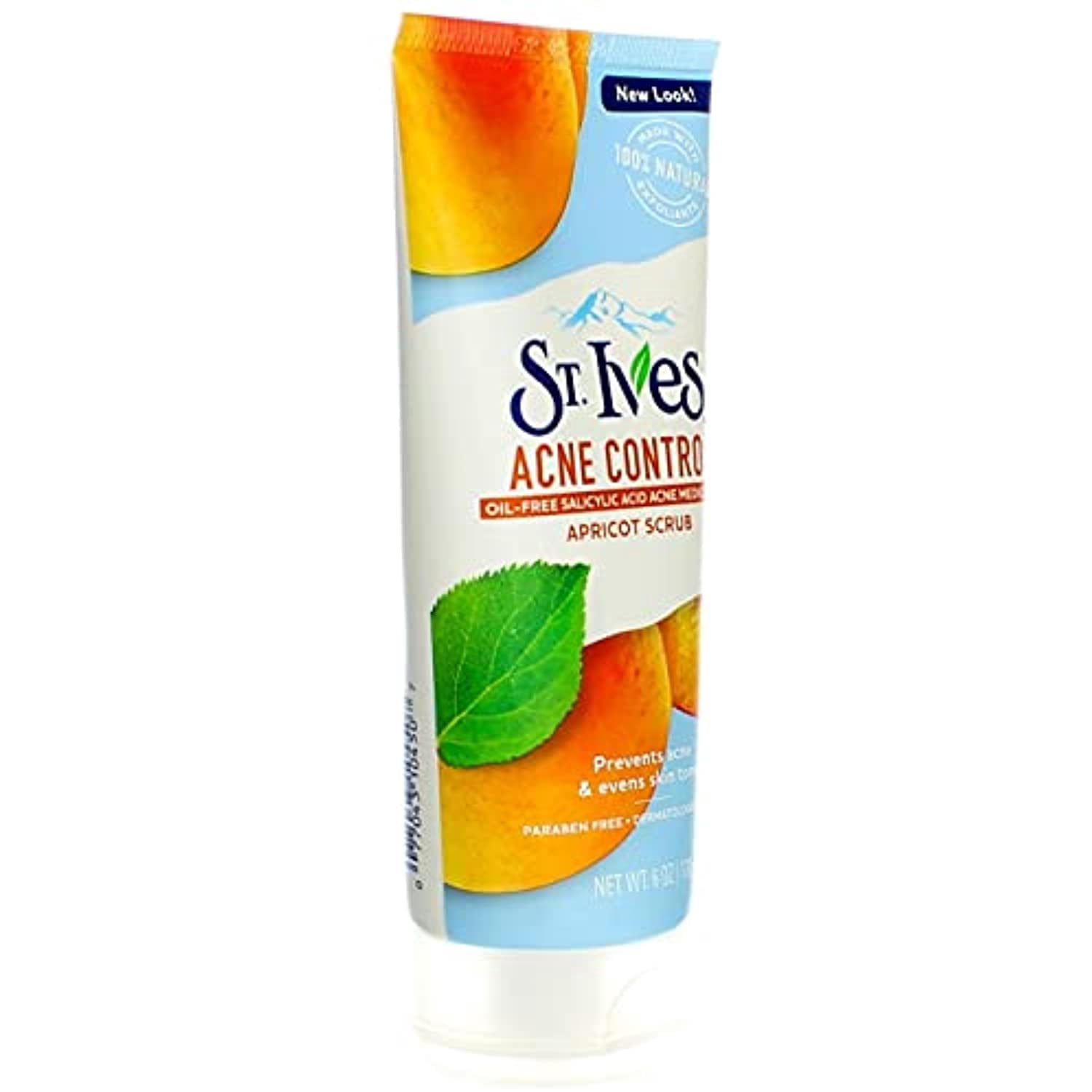 St. Ives Acne Control Medicated Apricot Scrub, 6 Oz (3 Pack)