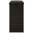 thumbnail image 6 of vidaXL Outdoor Garbage Bin Black 30.7"x16.1"x33.9" Polypropylene, 6 of 9