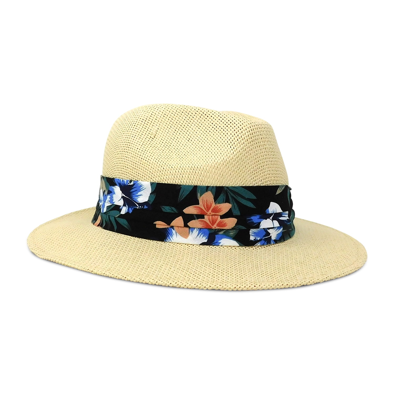 Panama Jack - Panama Jack Safari Sun Hat - Lightweight Matte Toyo Straw ...
