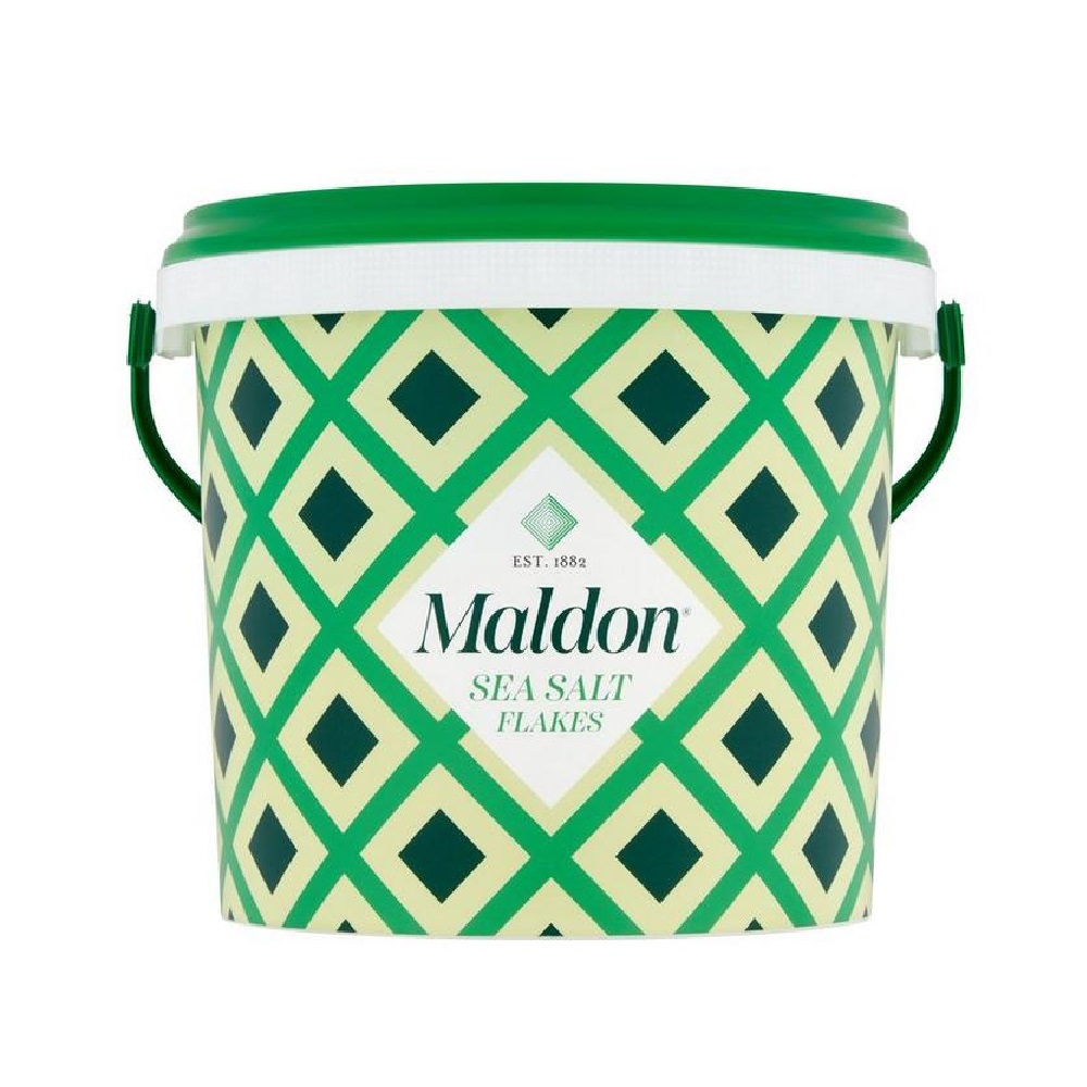 Maldon Sea Salt Flakes 1.4Kg/3.3lbs Tub