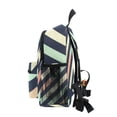 thumbnail image 4 of FORMRS School Backpack with Front Zippered Pocket 12" Student Travel Daypack, Isometric Green, 4 of 6