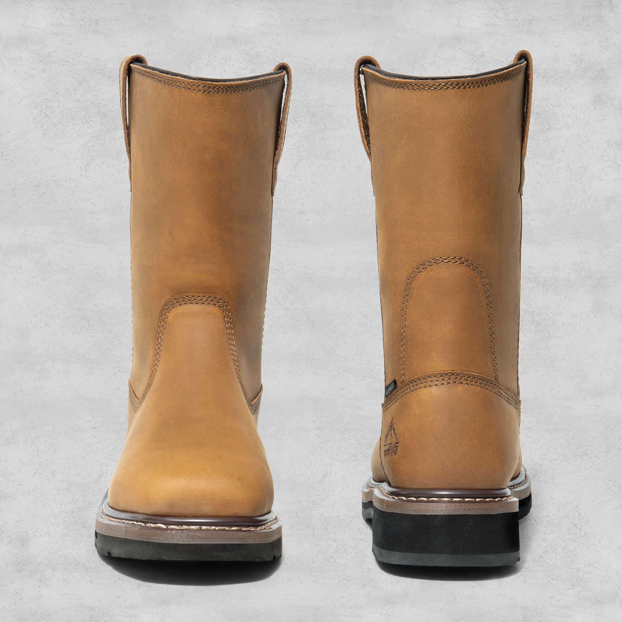 NORTIV8 Men's Steel Toe Wellington Work Boots photo 3