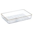 thumbnail image 1 of Organizador de tocador para baño, mesa de cocina, postre, frutas, verduras, plato de frutas 26cmx18cmx4.5cm Macarena Bandeja rectangular para servir, 1 of 8