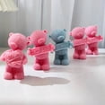 thumbnail image 5 of Giaone Cute Bear Shape Candle Silicone Mold for Hand-made Candle Ornaments Making, 5 of 13