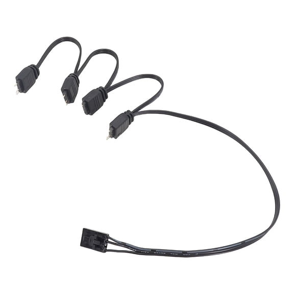 WINDLAND 3Pin Male to 4pin Female ARGB Adapter Cable For HDLL120 Controller