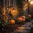 thumbnail image 5 of Halloween LED Stake Lights, Spooky Crow Pumpkin Ground Lamp, Waterproof Outdoor Garden Decoration, Energy-Efficient Soft LED Plug-and-Play Installation for Courtyard House Festival Party Decor, 5 of 7